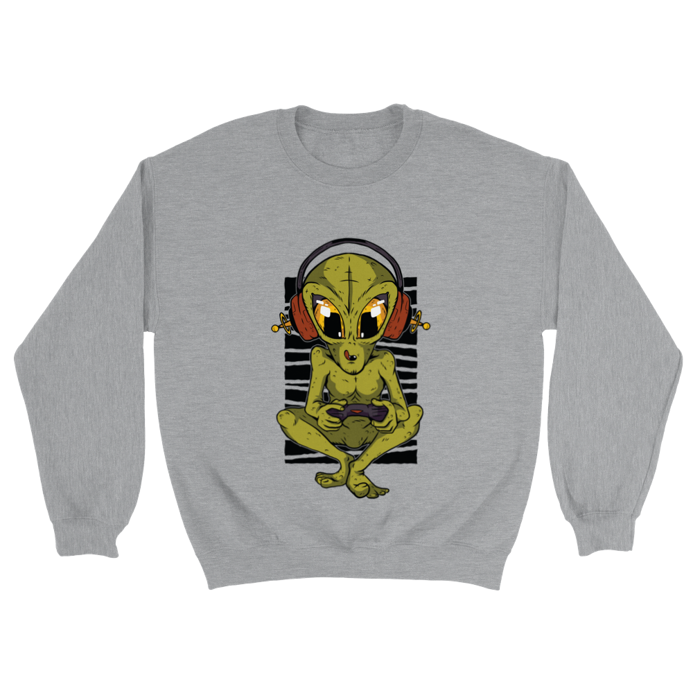 Gamer Alien Unisex Sweatshirt