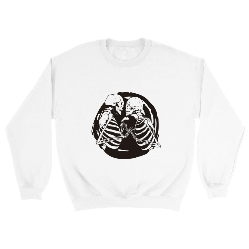 Kissing Skeletons Unisex Sweatshirt