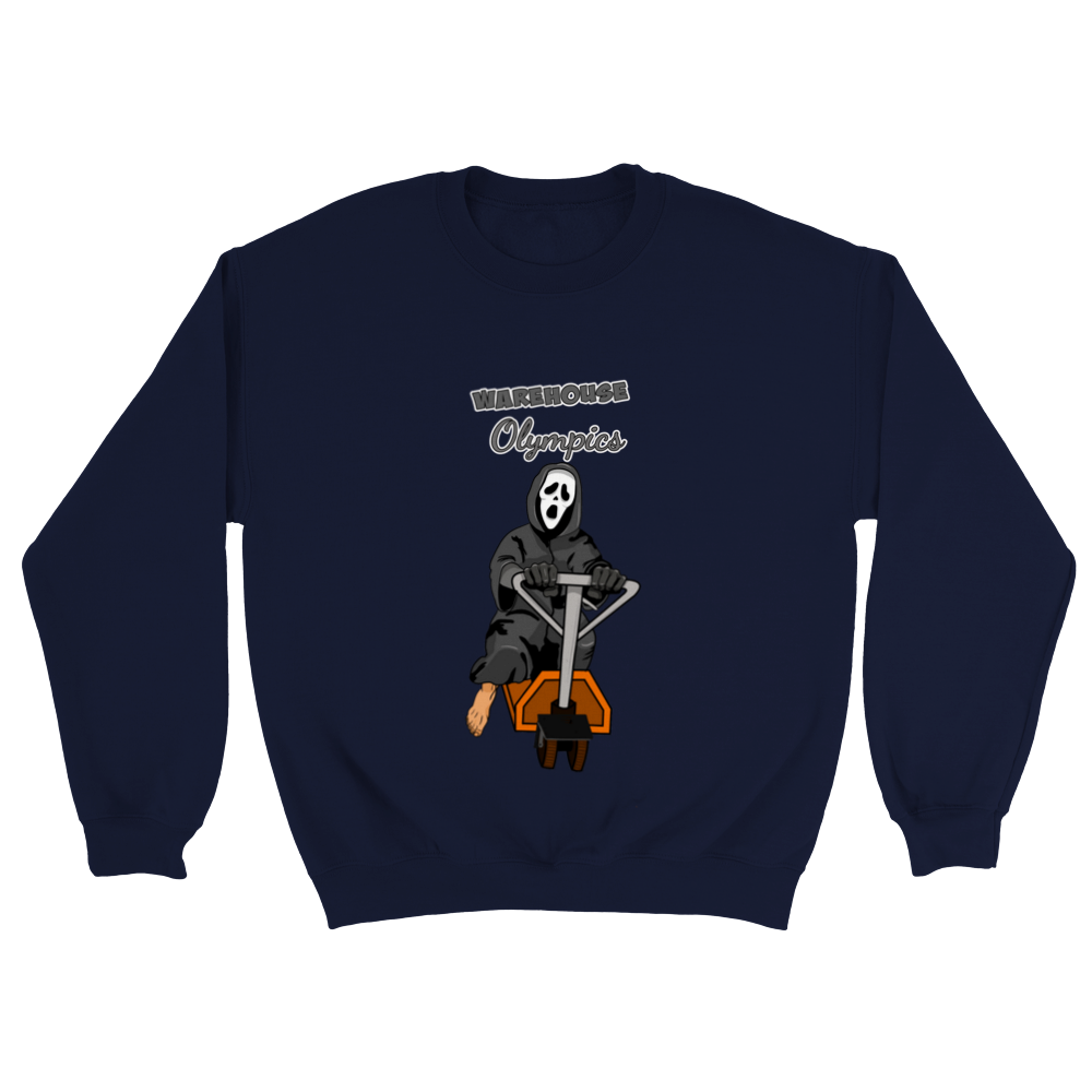 Warehouse Olympics sweatshirt