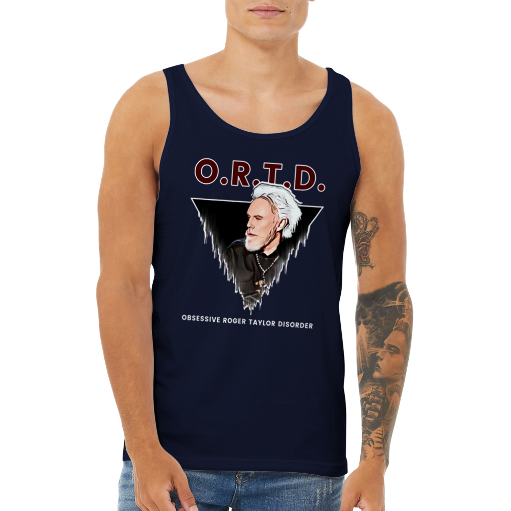 Obsessive Roger Taylor Disorder Premium Unisex Tank Top