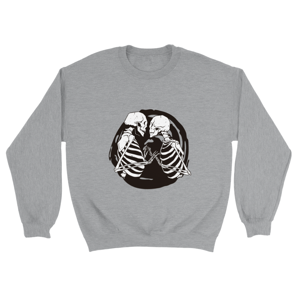 Kissing Skeletons Unisex Sweatshirt