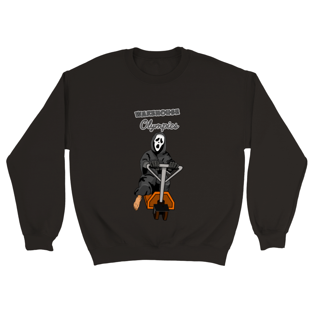 Warehouse Olympics sweatshirt