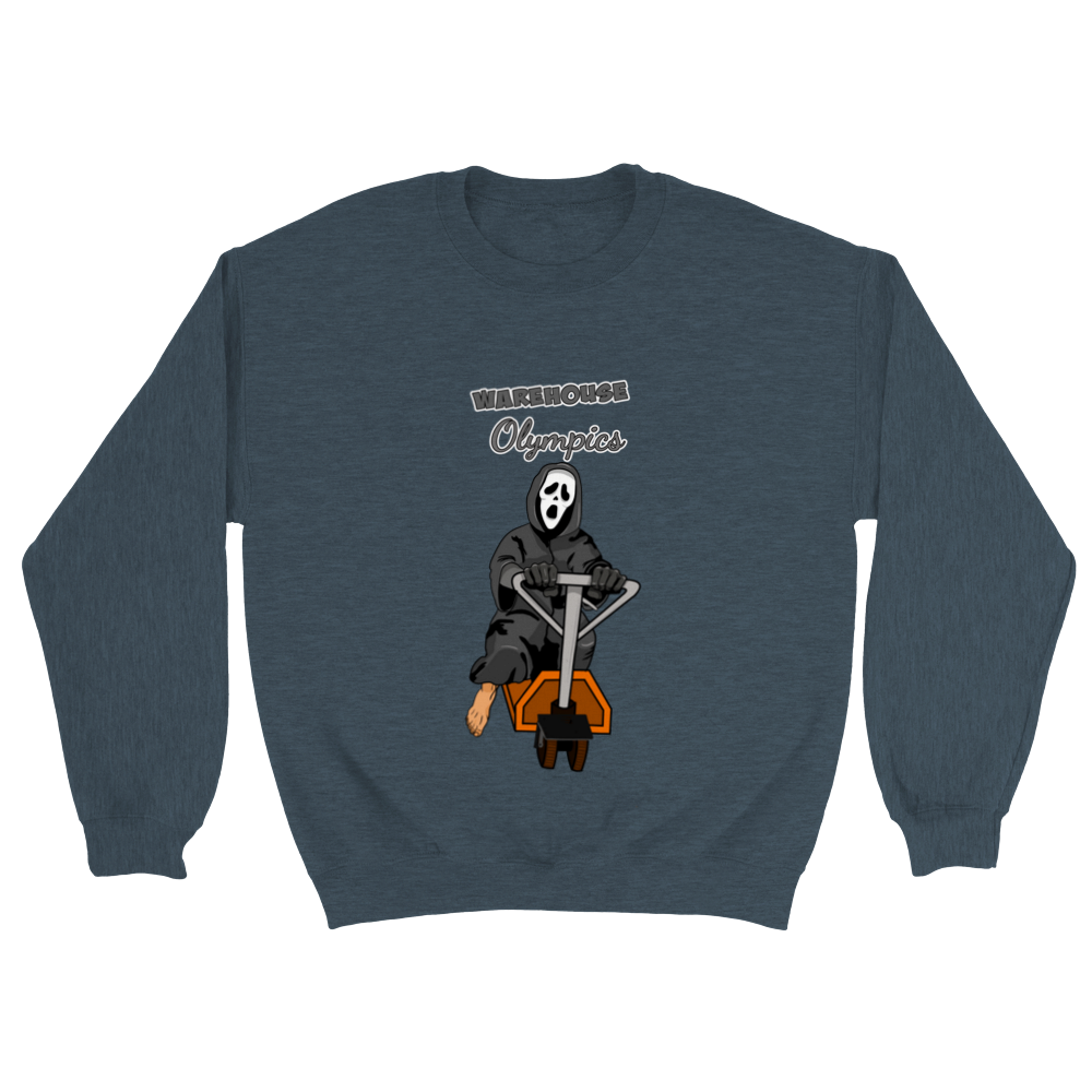 Warehouse Olympics sweatshirt