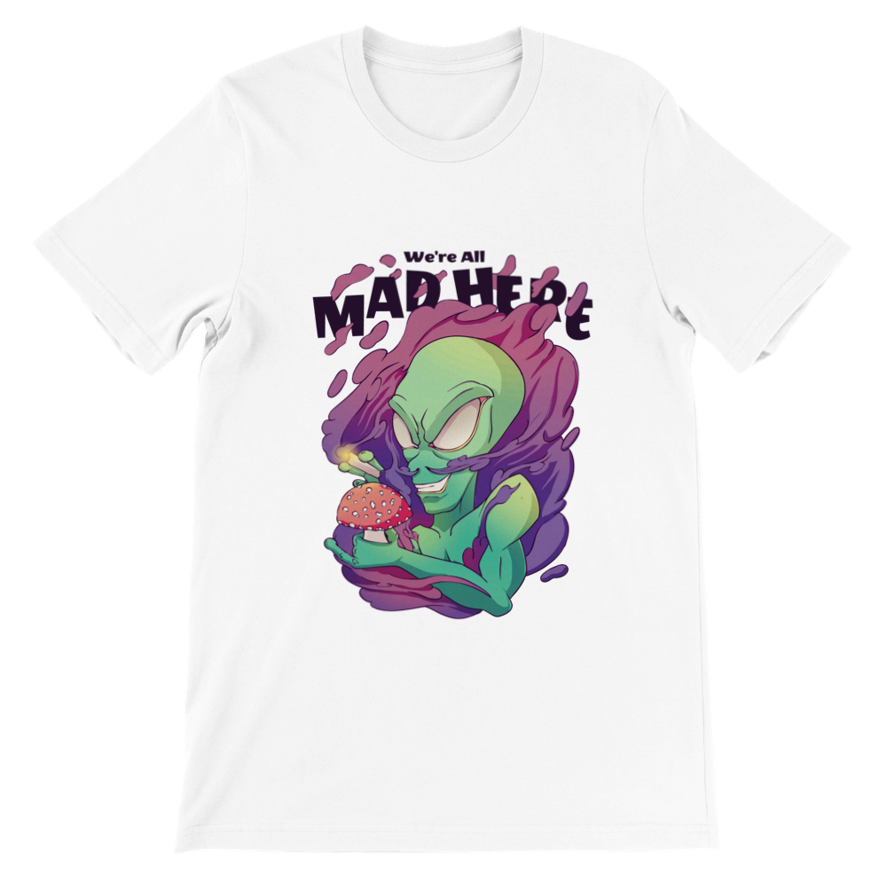 Trippy Alien Premium Unisex T-shirt