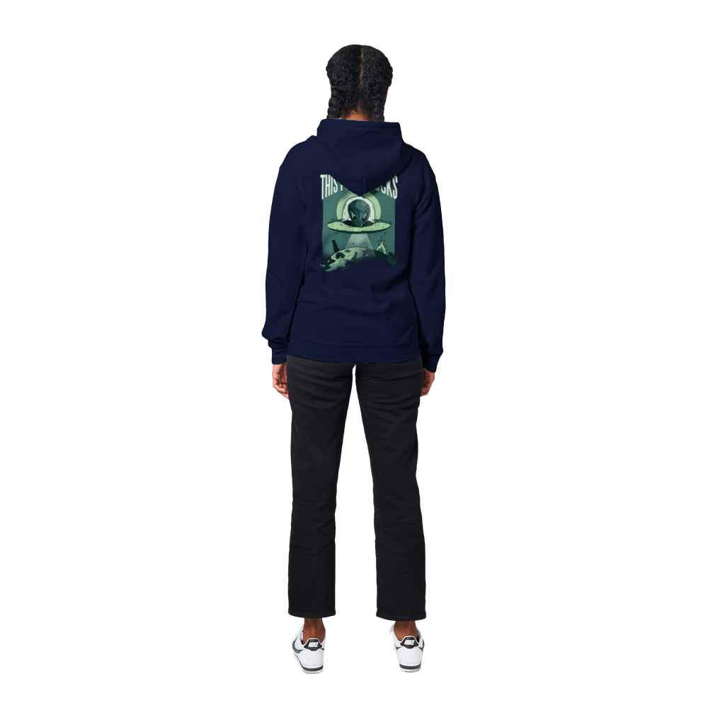 This Place Sucks Unisex Zip Hoodie