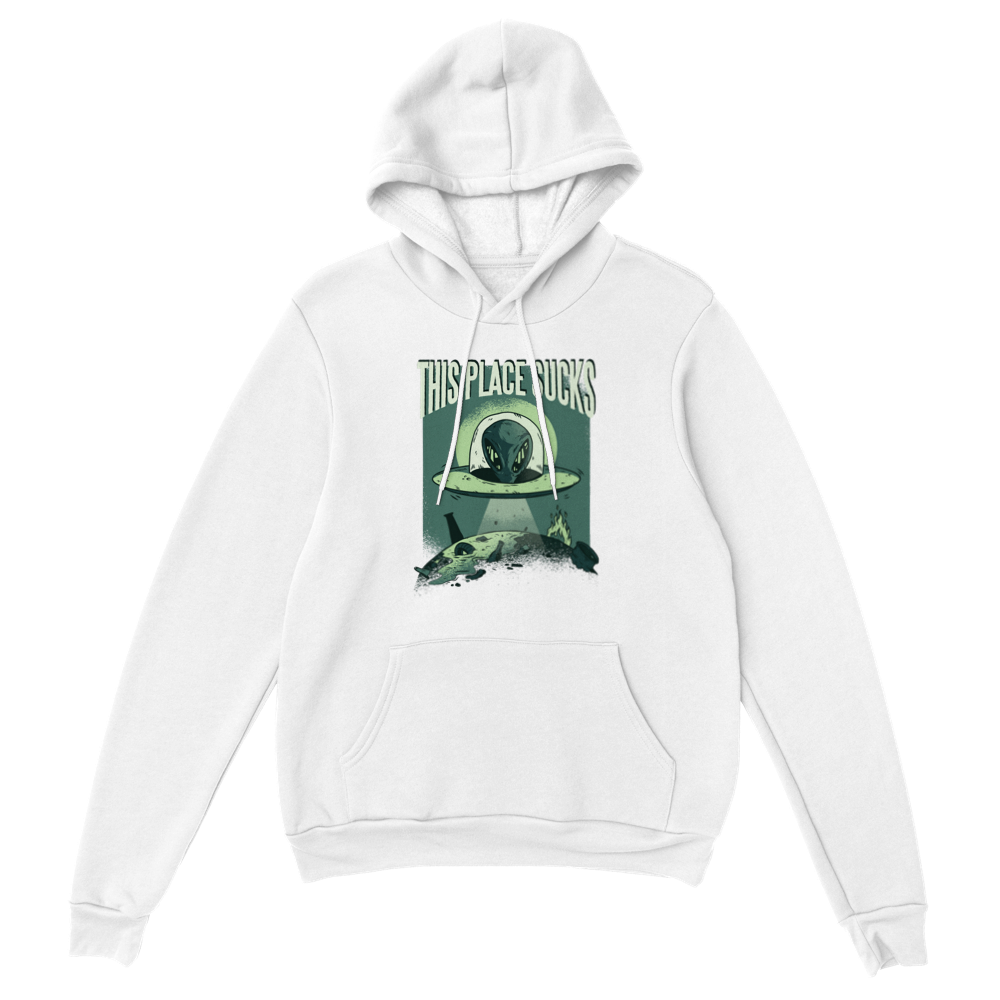 This place Sucks Unisex Pullover Hoodie