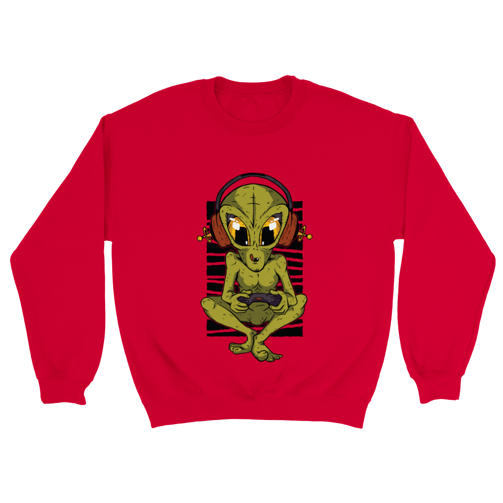 Gamer Alien Unisex Sweatshirt