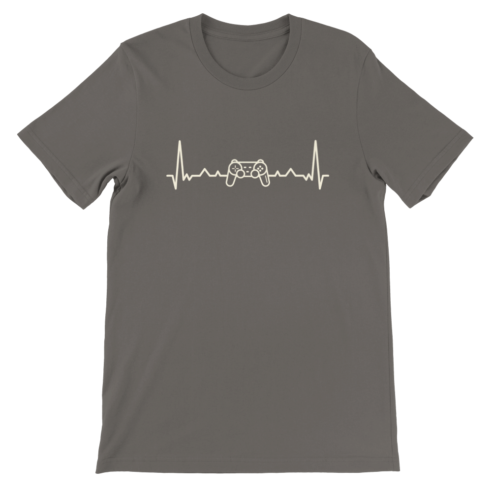 Gamer Heartbeat Premium Unisex T-shirt