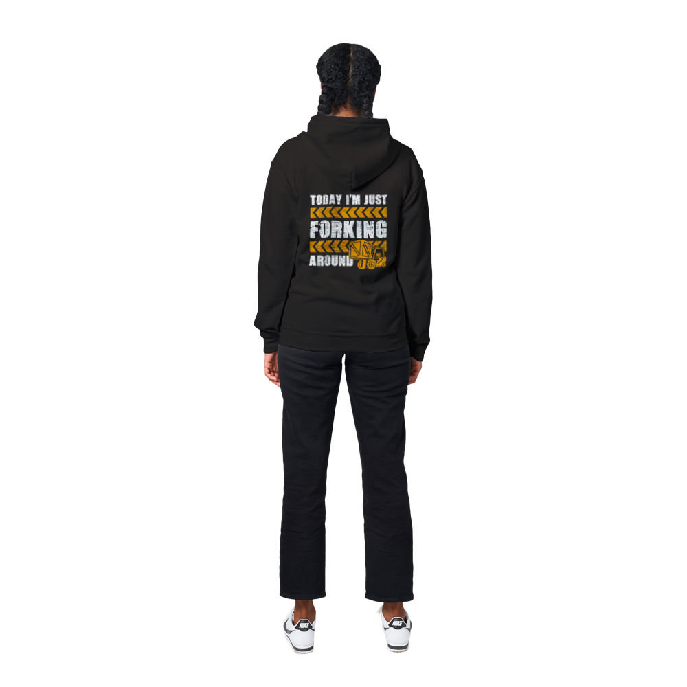 Forking aroud Zip Hoodie