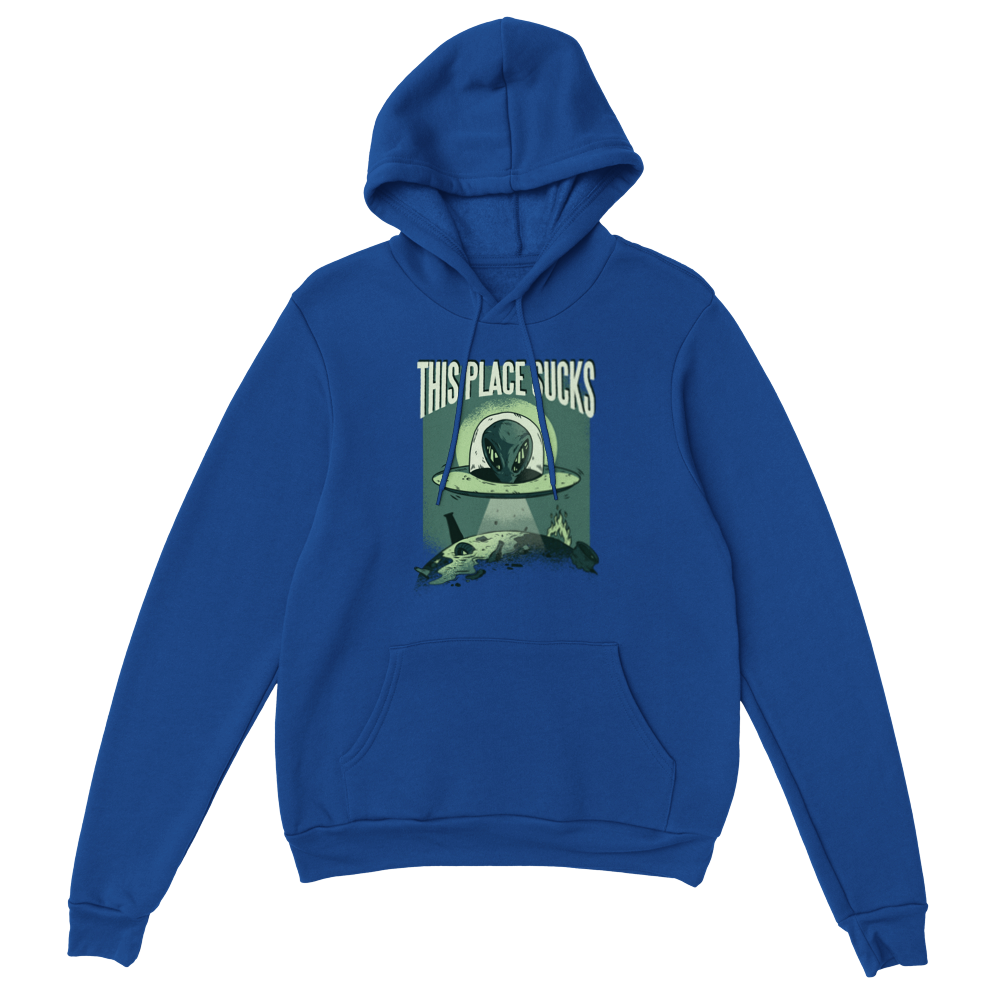 This place Sucks Unisex Pullover Hoodie