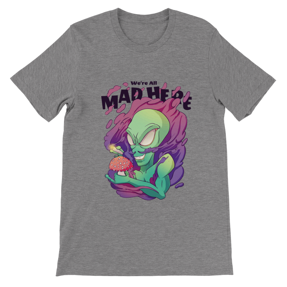 Trippy Alien Premium Unisex T-shirt