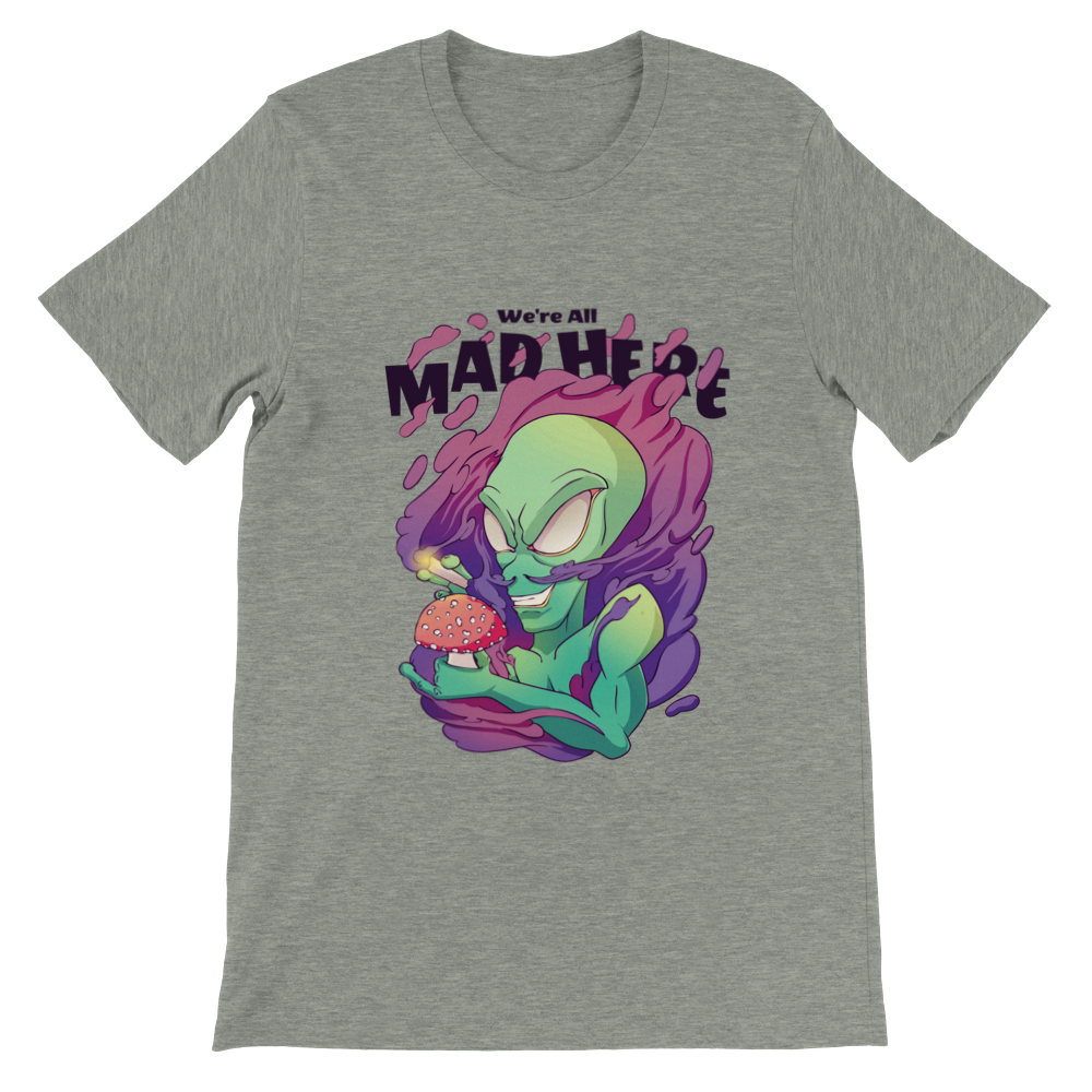 Trippy Alien Premium Unisex T-shirt