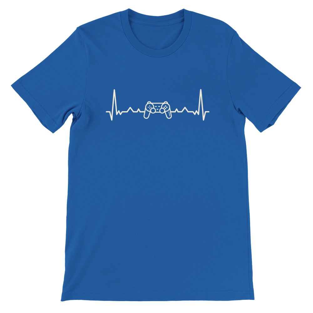 Gamer Heartbeat Premium Unisex T-shirt