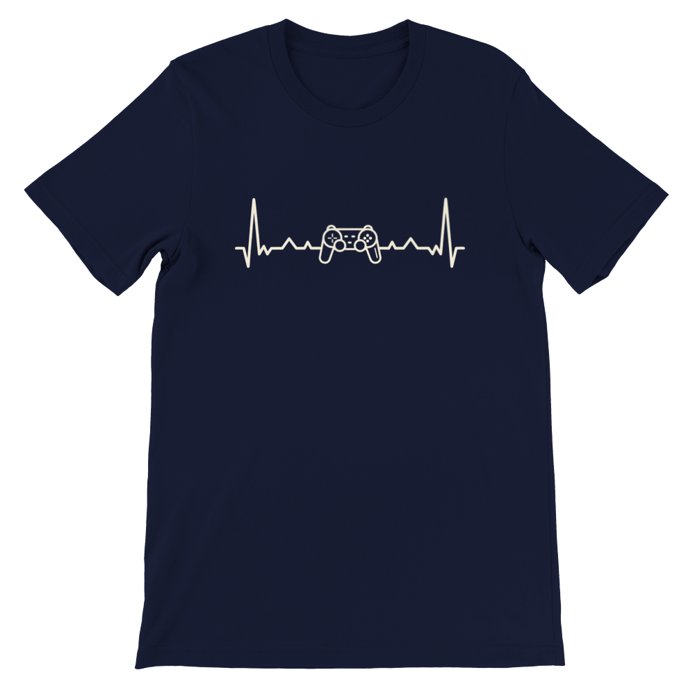 Gamer Heartbeat Premium Unisex T-shirt