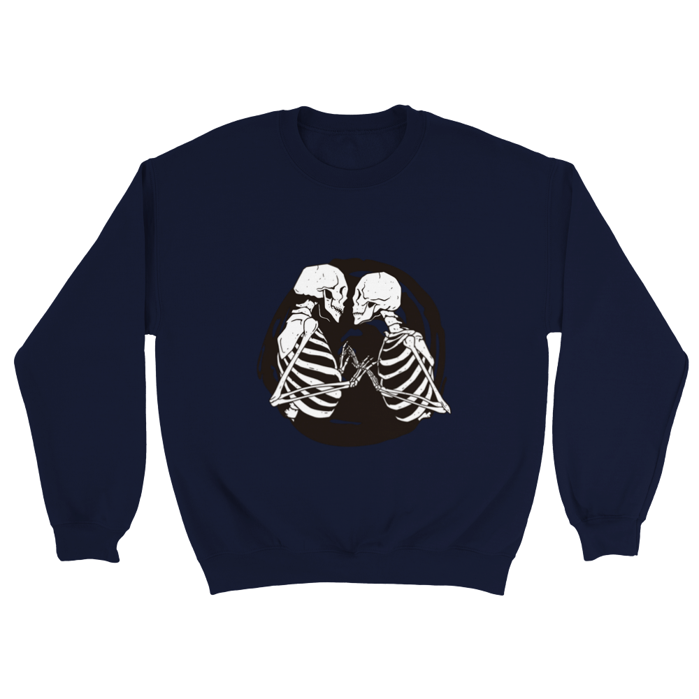 Kissing Skeletons Unisex Sweatshirt