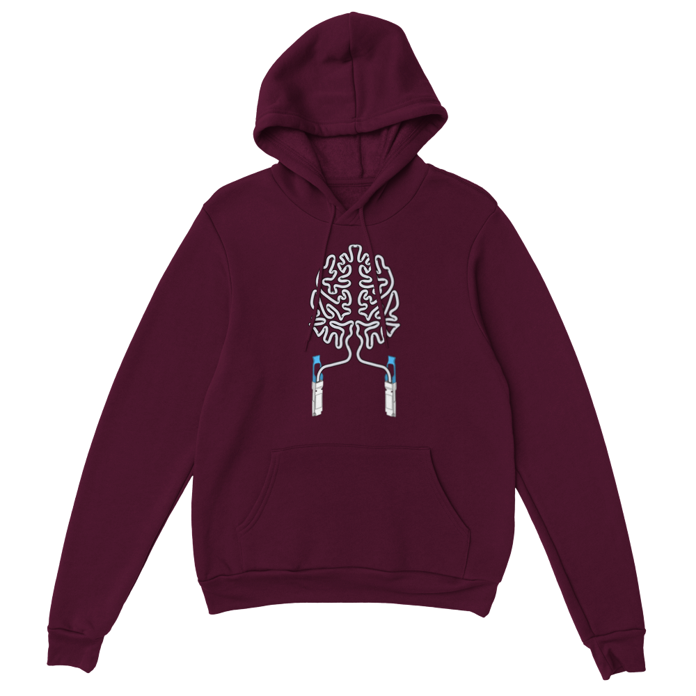 Transceiver brain Hoodie