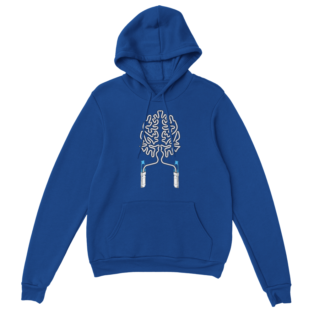 Transceiver brain Hoodie