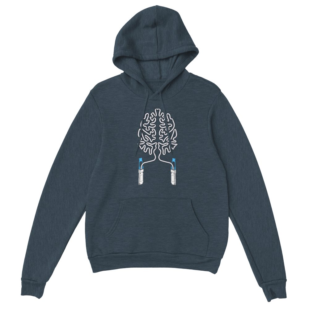 Transceiver brain Hoodie