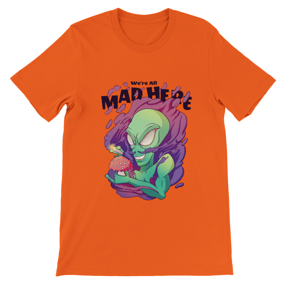 Trippy Alien Premium Unisex T-shirt