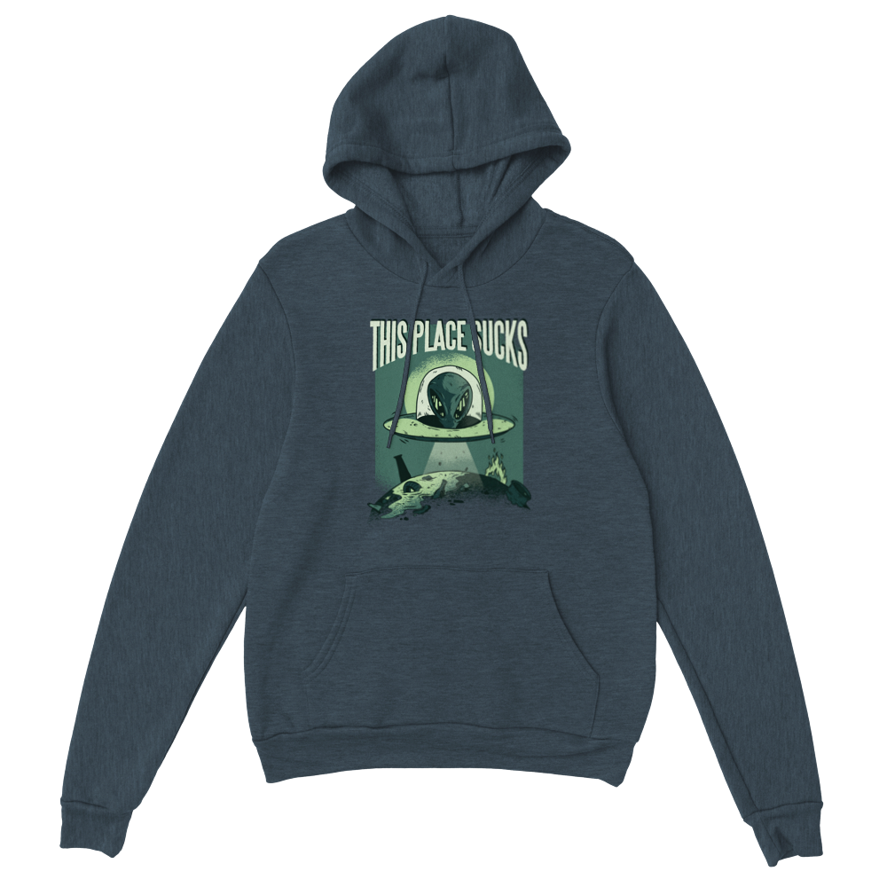 This place Sucks Unisex Pullover Hoodie