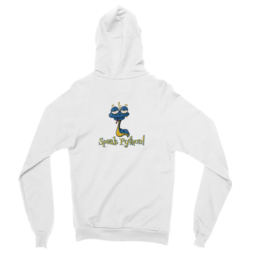 Speak Python! Zip Hoodie