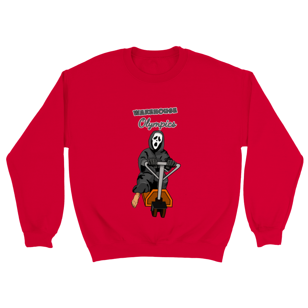 Warehouse Olympics sweatshirt