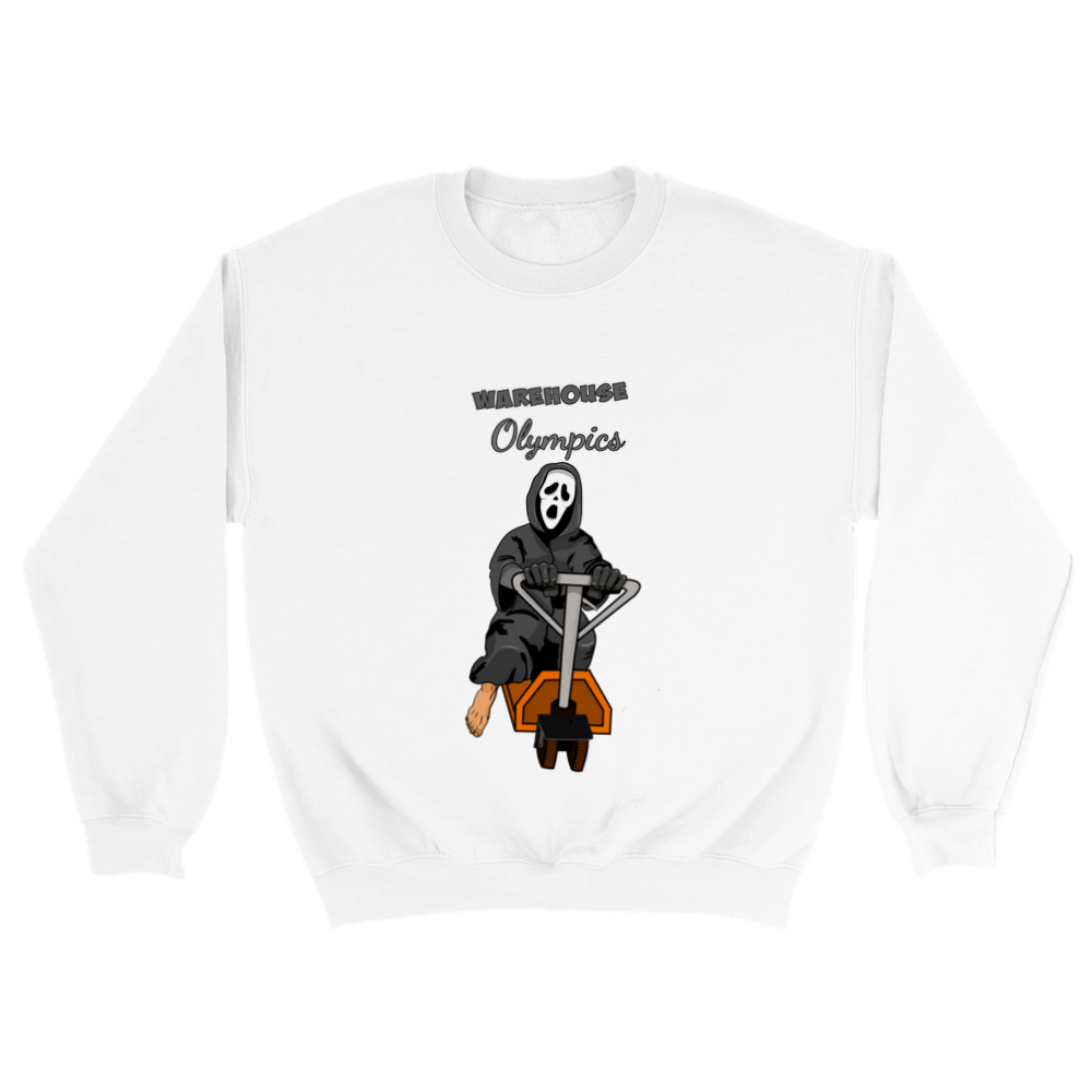 Warehouse Olympics sweatshirt