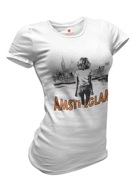 AmsterGlam 2 Premium Fitted T-shirt