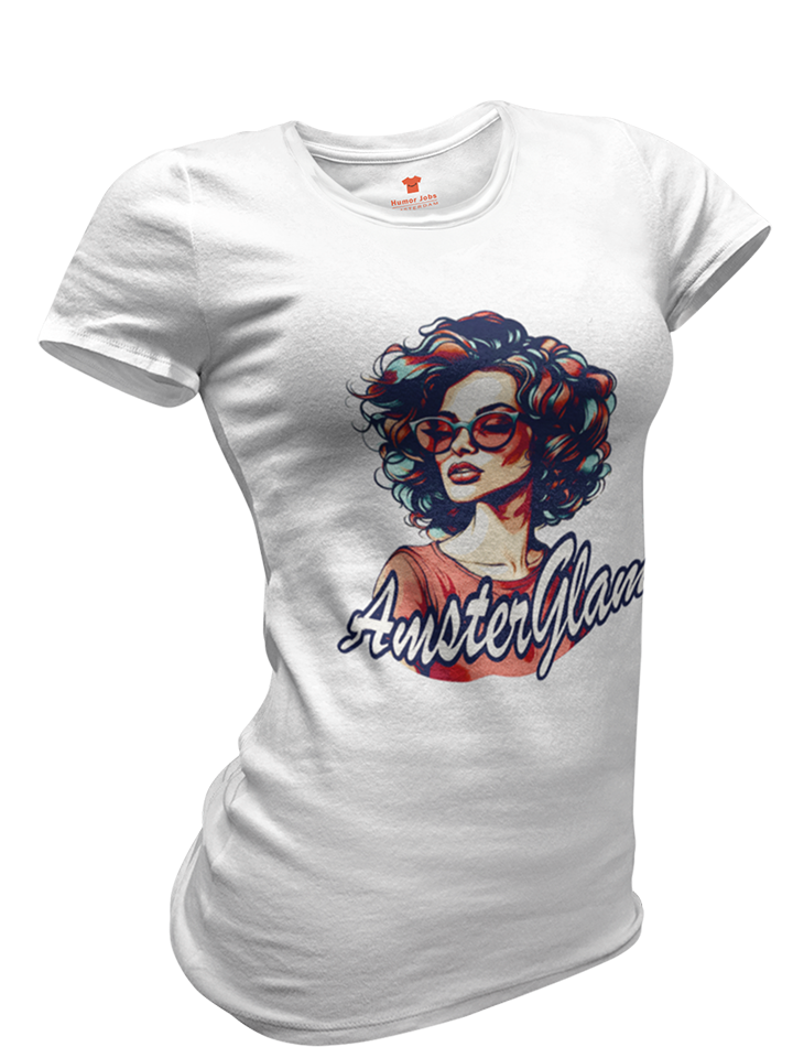 AmsterGlam 1 Premium Fitted T-shirt