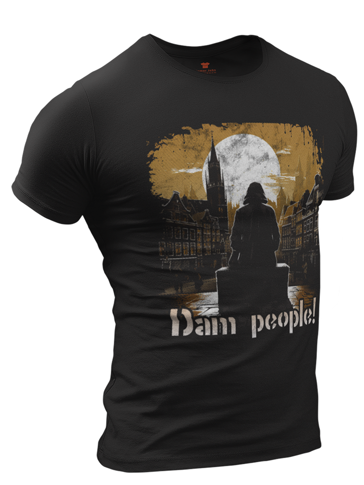 Dam People Premium Fitted T-shirt