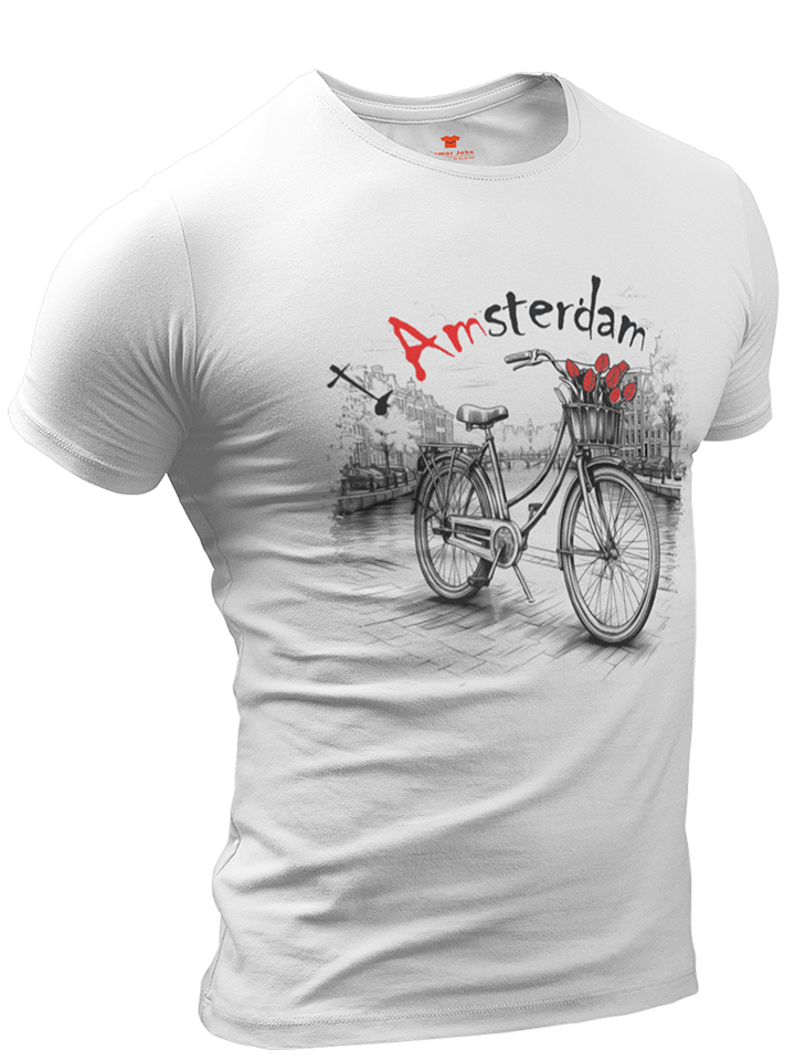 I Amsterdam Premium Fitted T-shirt