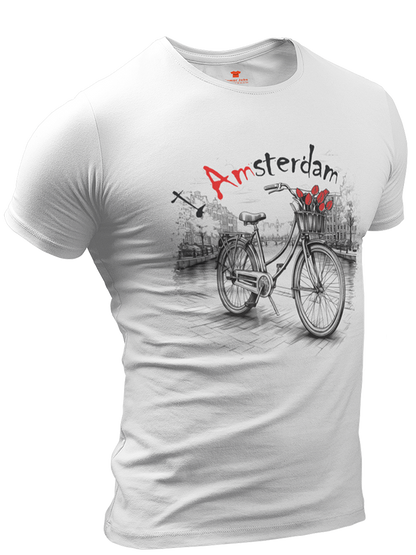 I Amsterdam Premium Fitted T-shirt