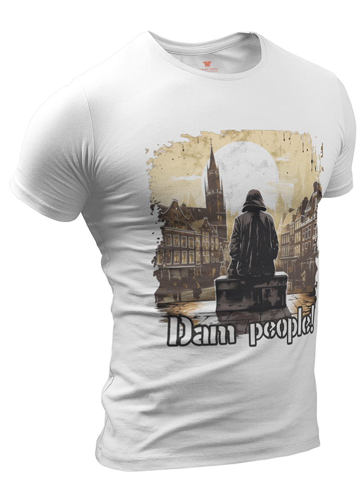 Dam People Premium Fitted T-shirt