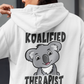 Koalified Therapist Zip Hoodie