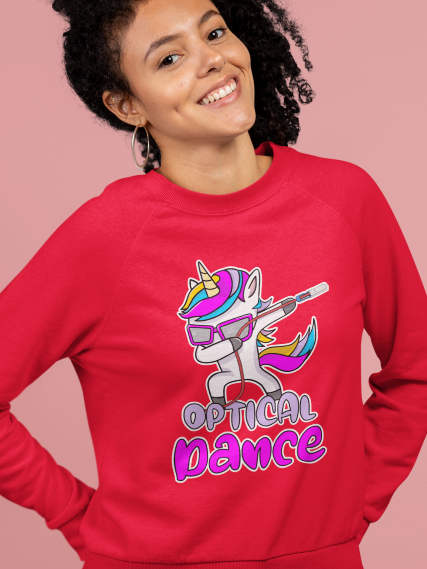 Optical Dance Sweater