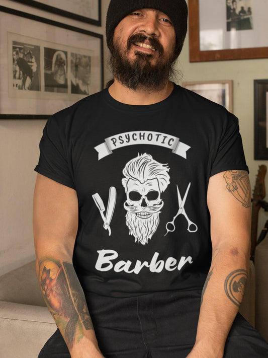 Psychotic Barber T shirt