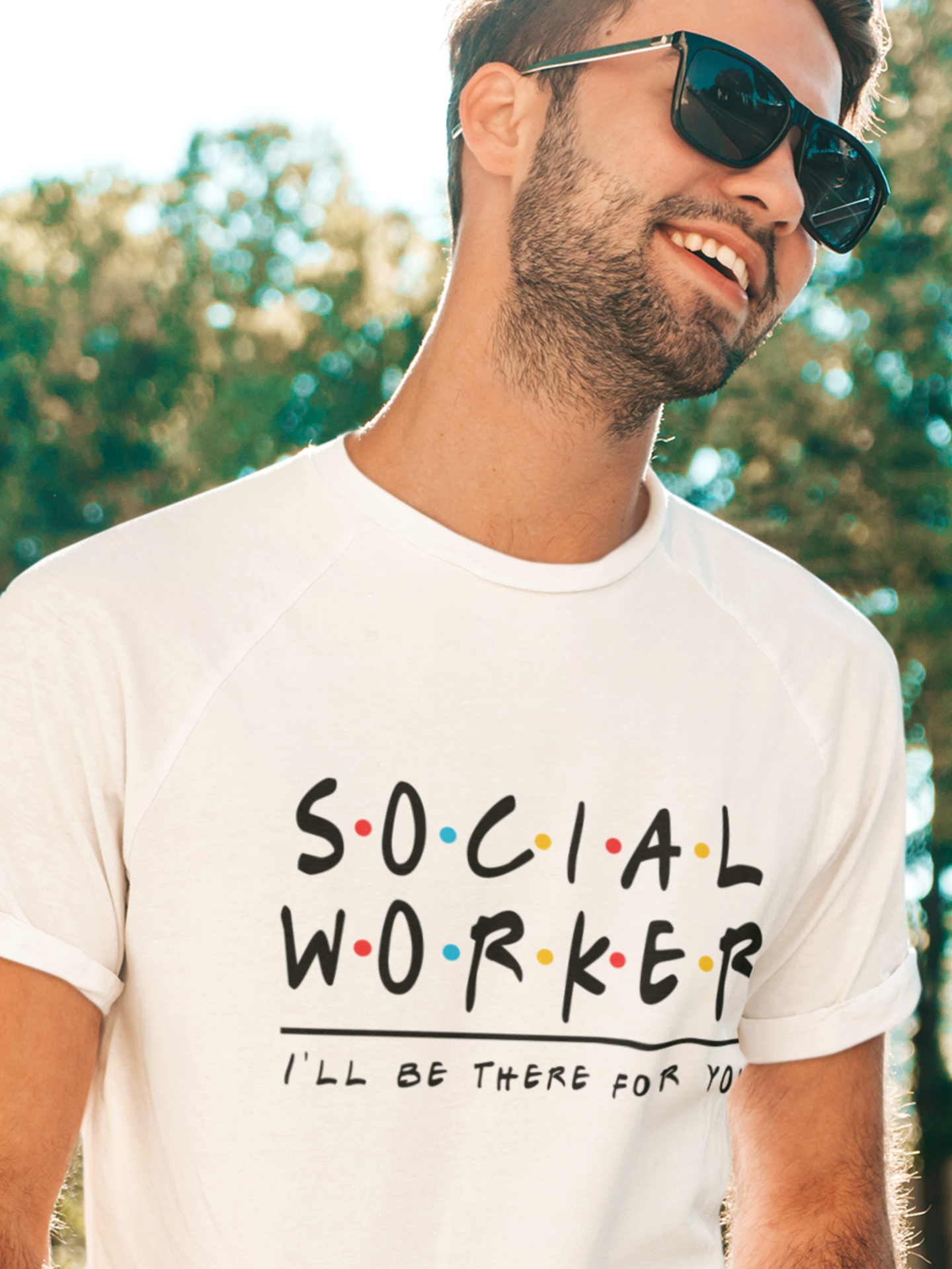 Social worker T shirt