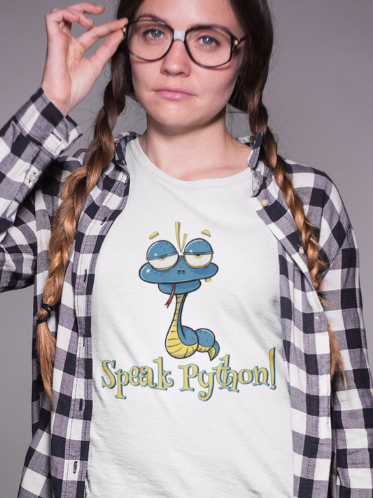 Speak Python T shirt