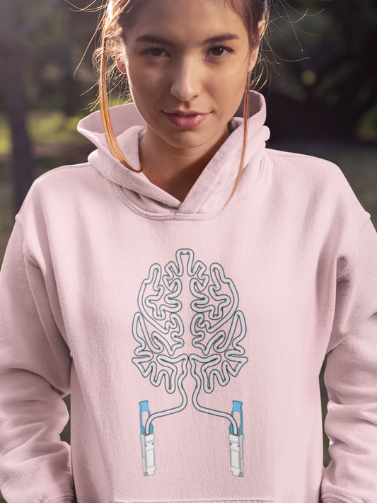 Transceiver Brain Hoodie