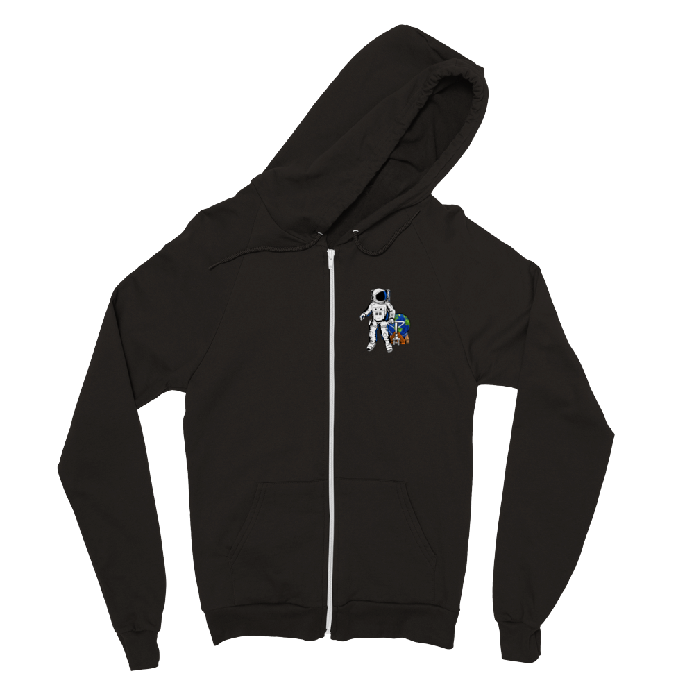 Space Jack  Zip Hoodie