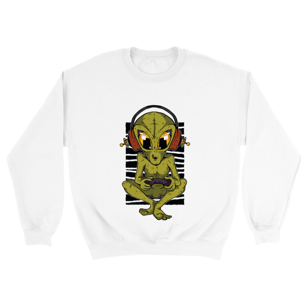 Gamer Alien Unisex Sweatshirt